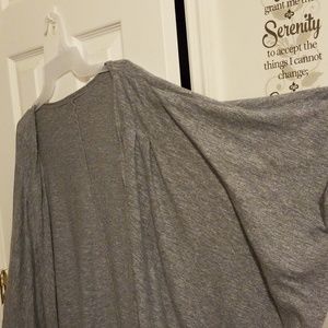 Lightweight Grey Kimono style coverup